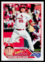 2023 Topps Base Set #13 Giovanny Gallegos