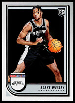 2022 Panini NBA Hoops #255 Blake Wesley