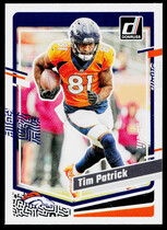 2023 Donruss Base Set #89 Tim Patrick