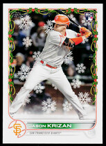 2022 Topps Holiday #HW29 Jason Krizan