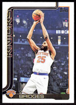 2025 Topps Base Set #18 Mikal Bridges
