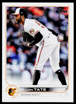 2022 Topps Update #US25 Dillon Tate