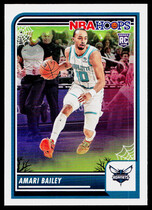 2023 Panini NBA Hoops Haunted Hoops #236 Amari Bailey