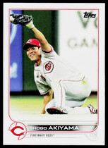 2022 Topps Base Set Series 2 #549 Shogo Akiyama