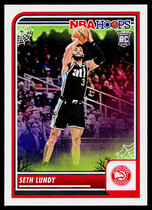 2023 Panini NBA Hoops Haunted Hoops #206 Seth Lundy