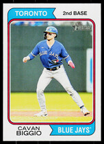 2023 Topps Heritage #349 Cavan Biggio