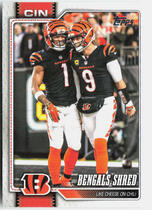 2026 Topps Flagship #293 Cincinnati Bengals Combo Card