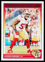 2024 Score Base Set #252 Navorro Bowman