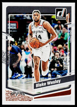 2023 Donruss Base Set #99 Blake Wesley