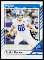 2024 Donruss Base Set #281 Taylor Decker