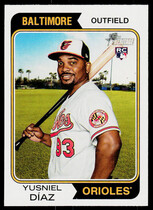 2023 Topps Heritage #62 Yusniel Diaz