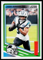 2025 Score Base Set #258 Chuba Hubbard