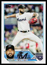 2023 Topps Base Set #107 Sandy Alcantara