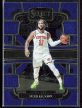 2023 Panini Select Blue (Retail) #7 Jalen Brunson