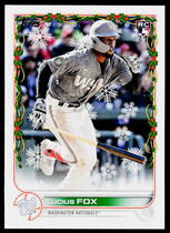 2022 Topps Holiday #HW158 Lucius Fox