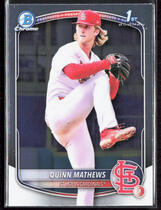 2025 Bowman Chrome Prospects #BCP-25 Quinn Mathews