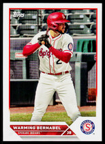 2023 Topps Pro Debut #PD-130 Warming Bernabel