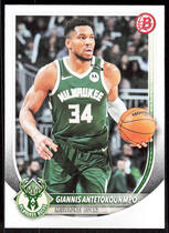 2025 Bowman Base Set #80 Giannis Antetokounmpo