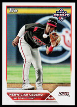 2023 Topps Pro Debut #PD-132 Nerwilian Cedeno