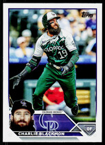 2023 Topps Base Set Series 2 #523 Charlie Blackmon