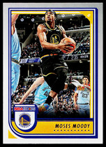 2022 Panini NBA Hoops #230 Moses Moody