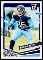 2023 Donruss Base Set #283 Denico Autry