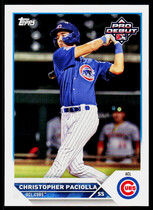 2023 Topps Pro Debut #PD-195 Christopher Paciolla