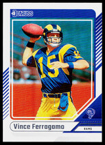 2024 Donruss Base Set #17 Vince Ferragamo