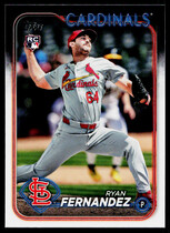 2024 Topps Update #US111 Ryan Fernandez