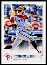 2022 Topps Base Set Series 2 #384 Brad Miller