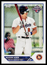 2023 Topps Pro Debut #PD-51 Mason Auer