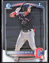 2025 Bowman Chrome Prospects #BCP-140 Luis Merejo