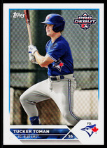 2023 Topps Pro Debut #PD-8 Tucker Toman