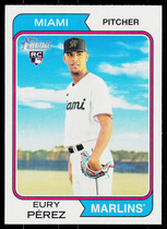 2023 Topps Heritage High Number #545 Eury Perez