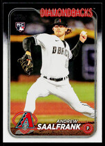 2024 Topps Base Set Series 2 #406 Andrew Saalfrank