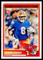 2025 Score Rookies #69 Elijhah Badger