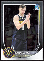 2025 Bowman Chrome #BCV-181 Christian Braun