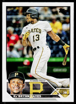 2023 Topps Base Set #314 Kebryan Hayes