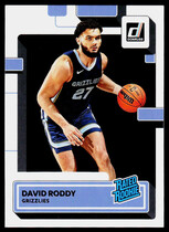 2022 Donruss Base Set #223 David Roddy