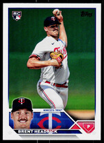 2023 Topps Update #US54 Brent Headrick