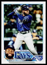 2023 Topps Base Set #204 Manuel Margot