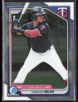 2024 Bowman Chrome Prospects #BCP-120 Carlos Silva