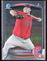 2025 Bowman Chrome Prospects #BCP-145 Matt Wilkinson
