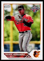 2023 Topps Pro Debut #PD-84 Maikol Hernandez