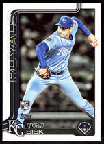 2025 Topps Update #US176 Evan Sisk
