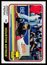 2023 Topps Heritage #285 Jeremy Pena