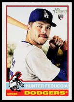 2025 Topps Heritage #277 Hunter Feduccia
