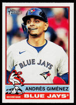 2025 Topps Heritage #387 Andres Gimenez
