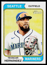 2023 Topps Heritage #272 Teoscar Hernandez