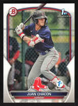 2023 Bowman 1st Edition #BPPF-105 Juan Chacon